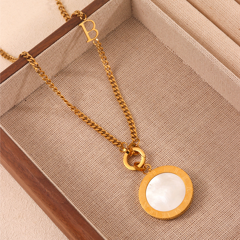 Gold necklace jm2088