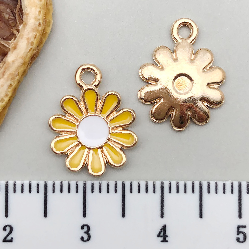 1 yellow drop daisies 12*15mm-0.5g-11071