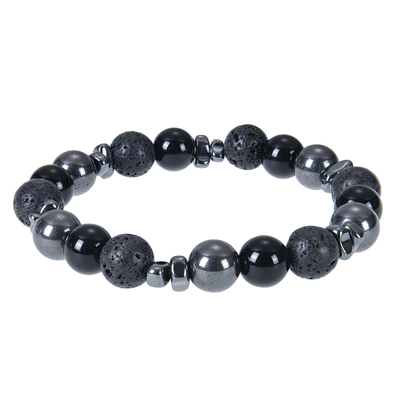 Black magnet bracelet