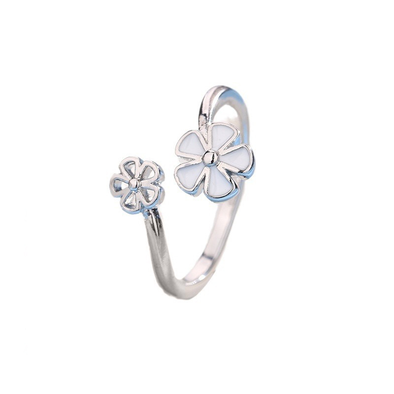 White Flower Ring