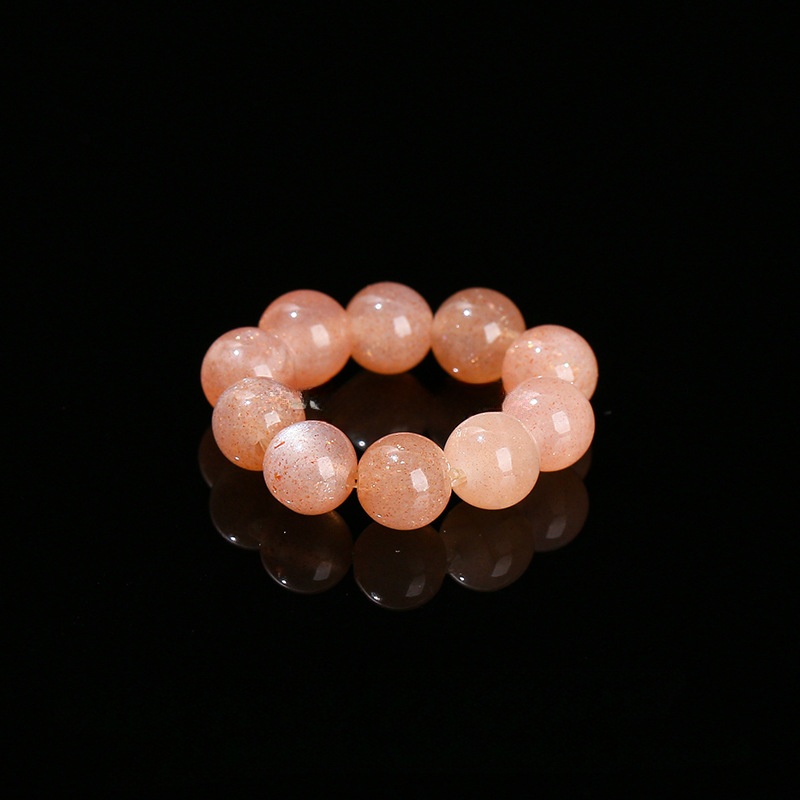 5a natural orange moonstone