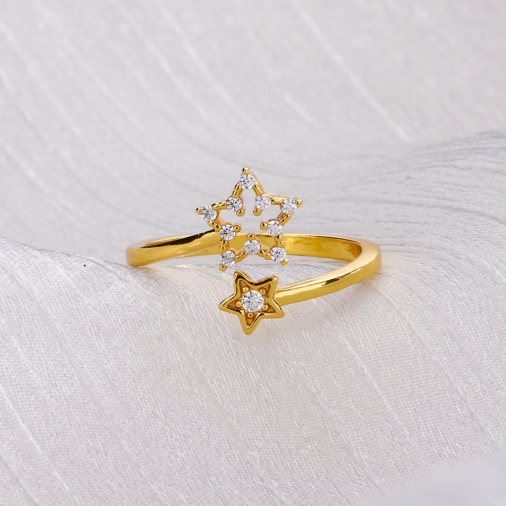 Gold Star Wish Ring