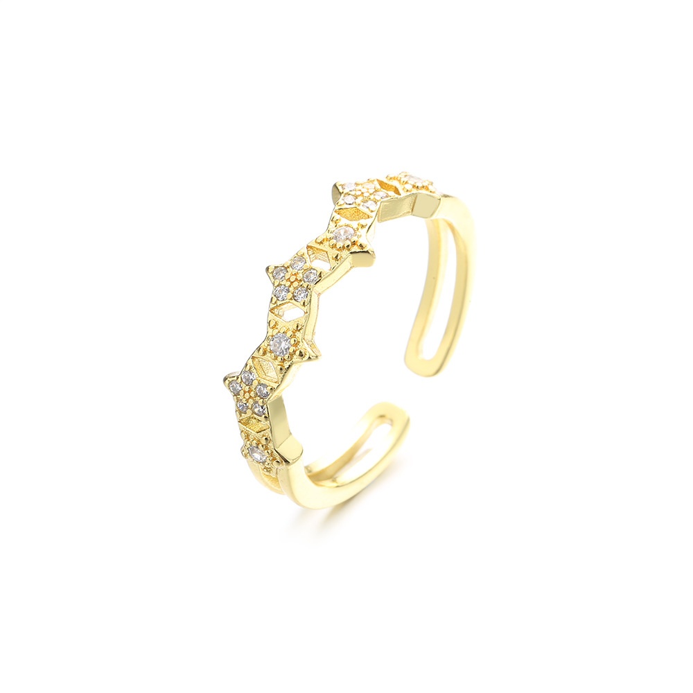 Diamond Star Ring (Gold)