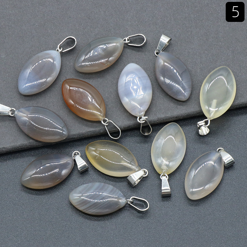 22mm gray agate (single)