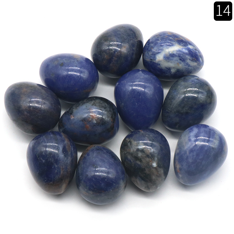 20mm blue grain stone eggs (single)