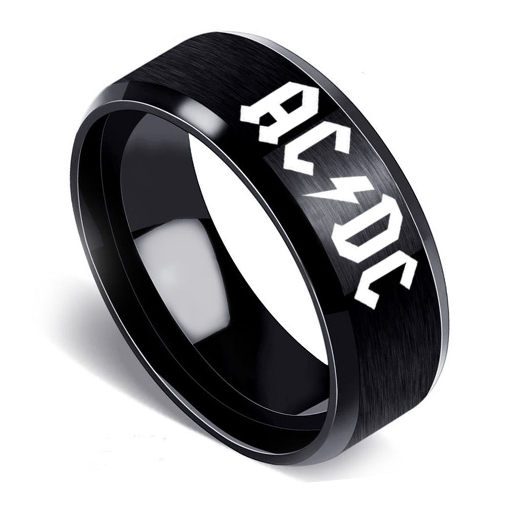 8mm double beveled black