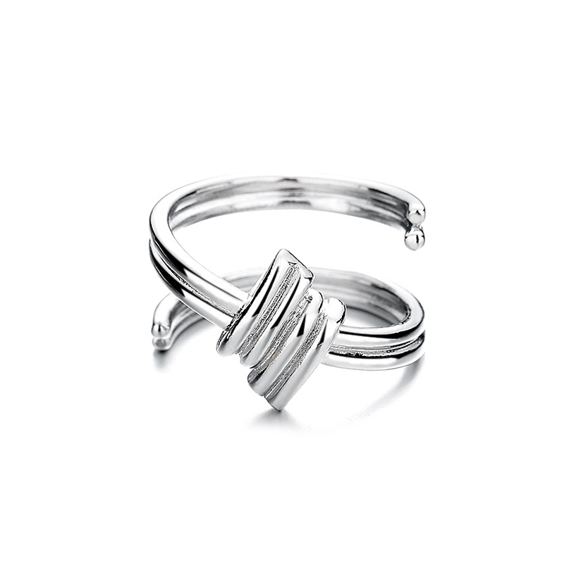 White Gold Line ring (White Gold)