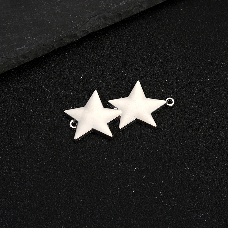 Double stars (about length: 2cm width: 4.5cm thickness: 0.2cm)