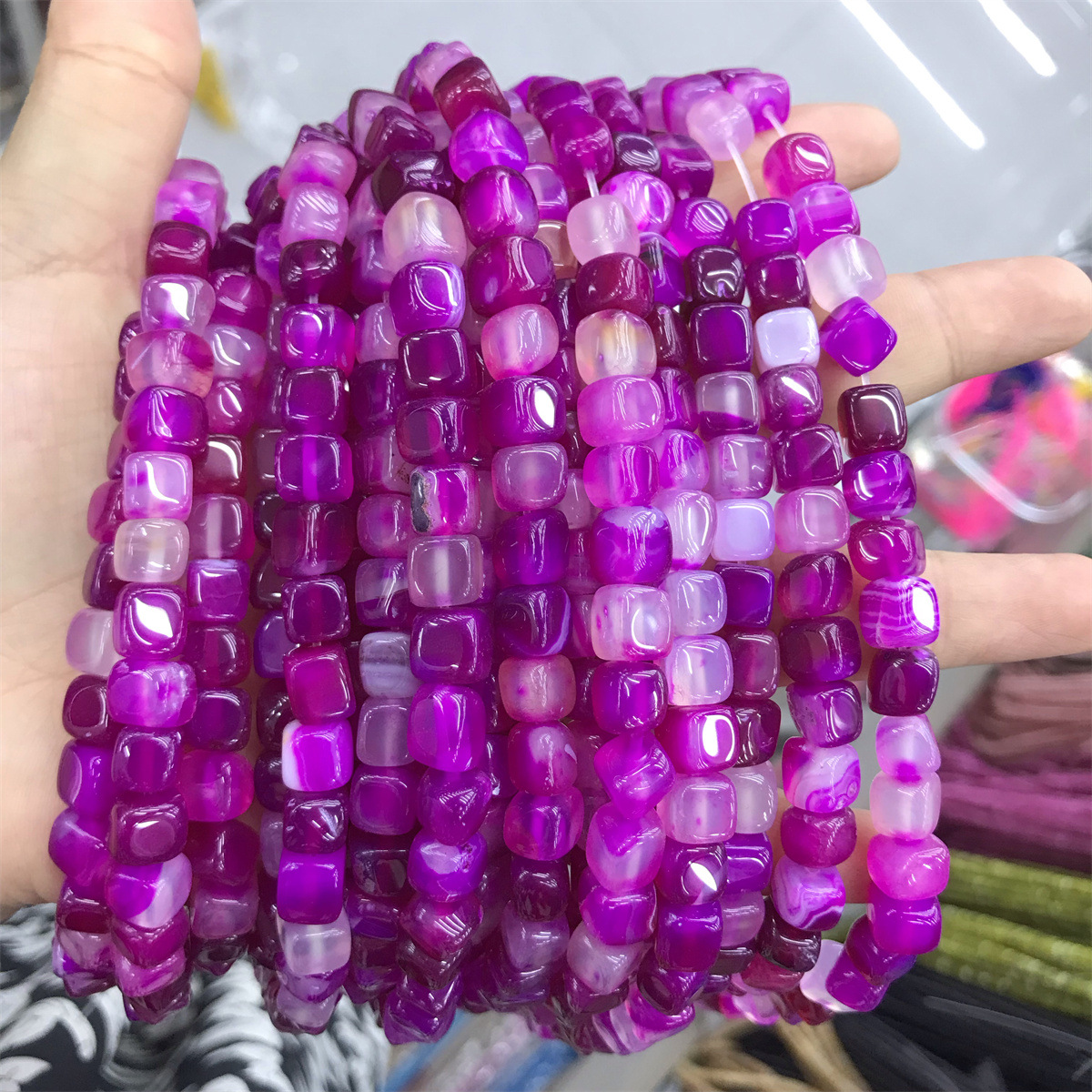 04-rose purple agate