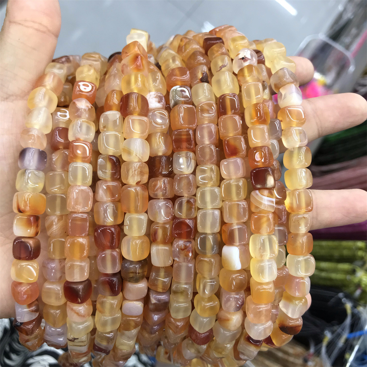 17-light red agate