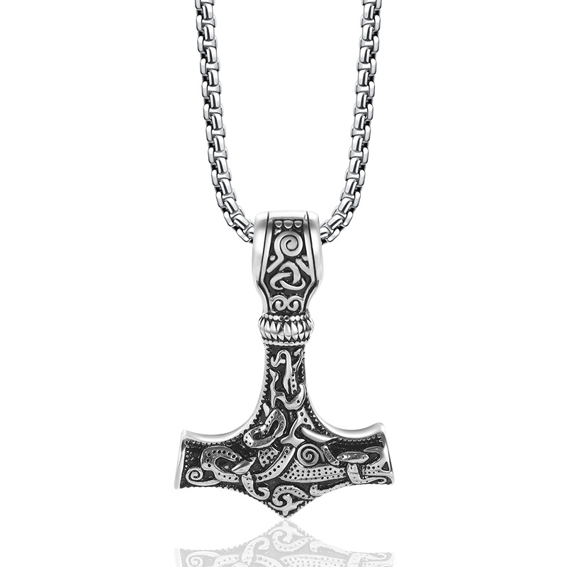 Silver (including silver chain 65cm)