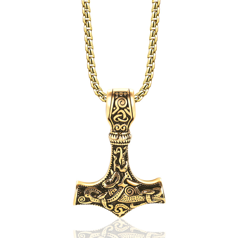 Gold (including gold chain 65cm)