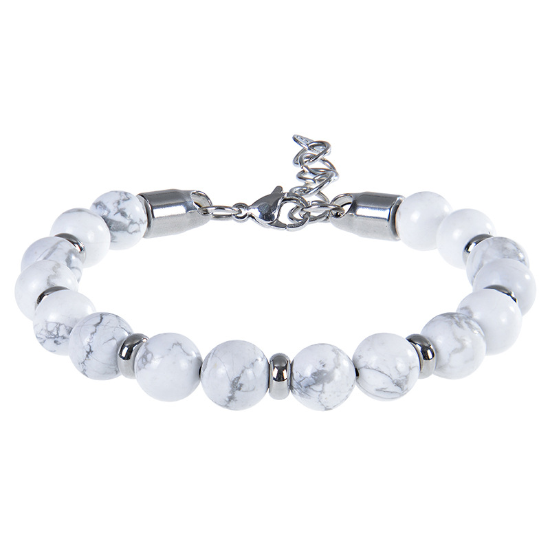 White turquoise bracelet