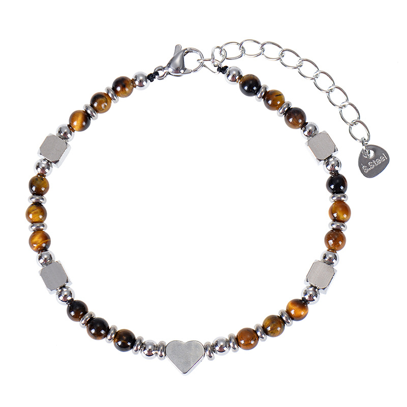 Yellow tiger eye bracelet