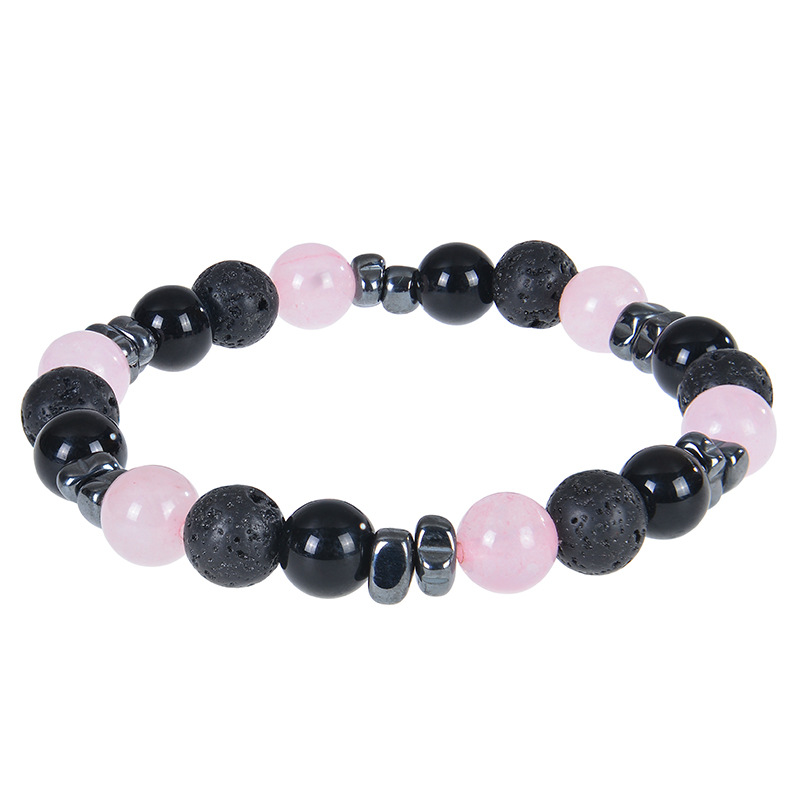 Pink crystal bracelet