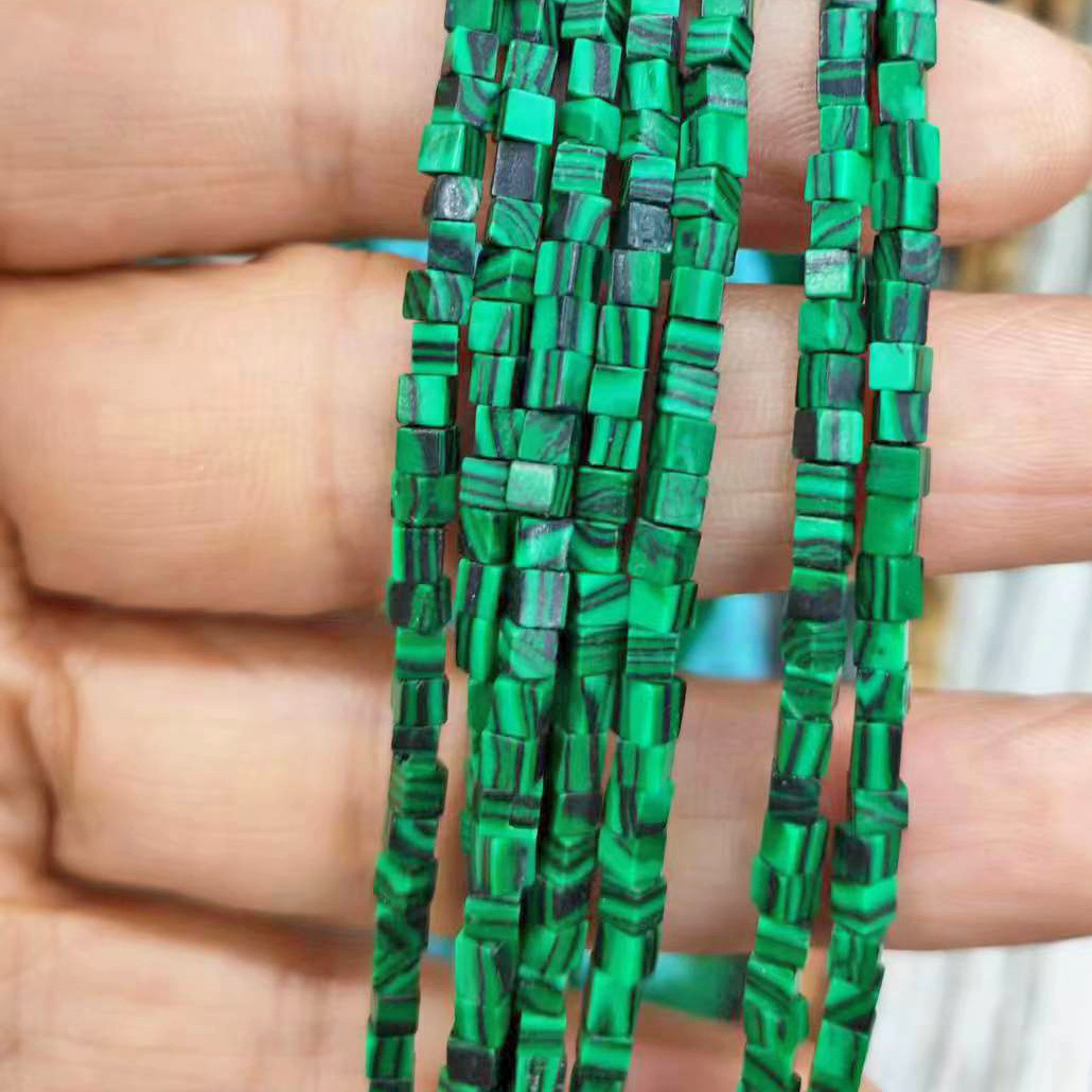 Imitation malachite