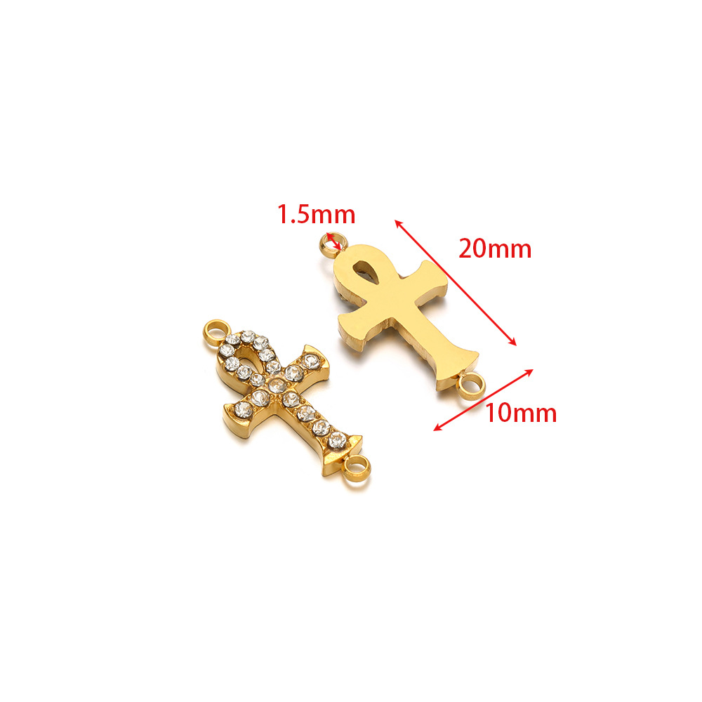 10*20mm cross point drill with 1.5mm hole in gold 1