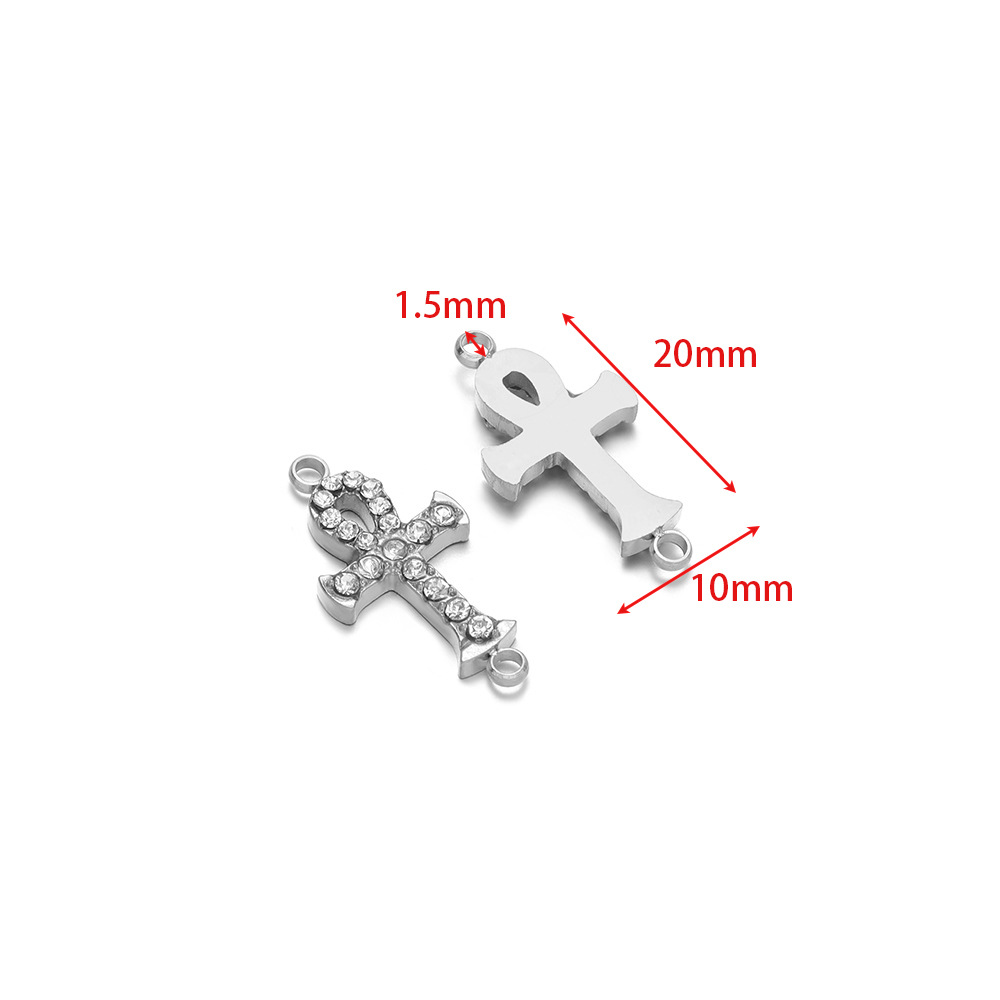 10*20mm cross point drill with 1.5mm hole inside steel color 1