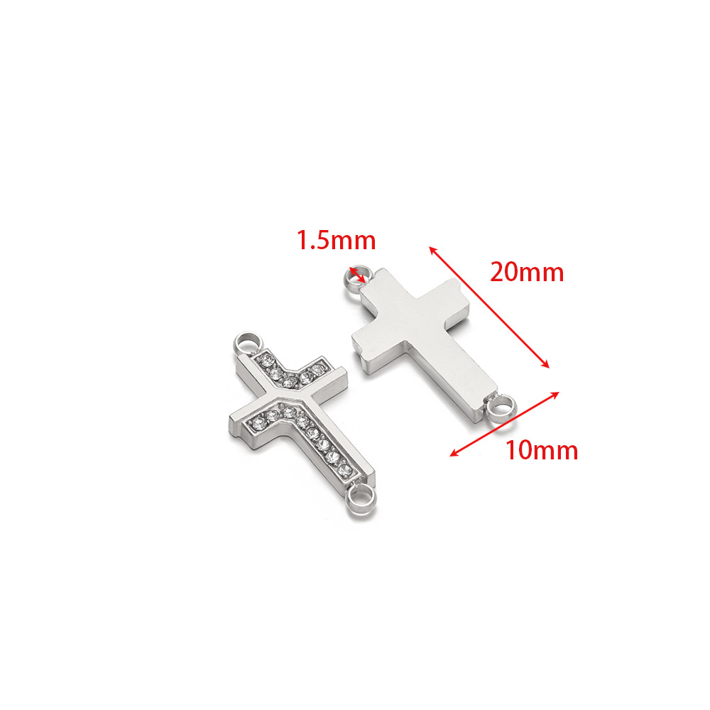 10*20mm cross point drill with 1.5mm hole inside steel color 2