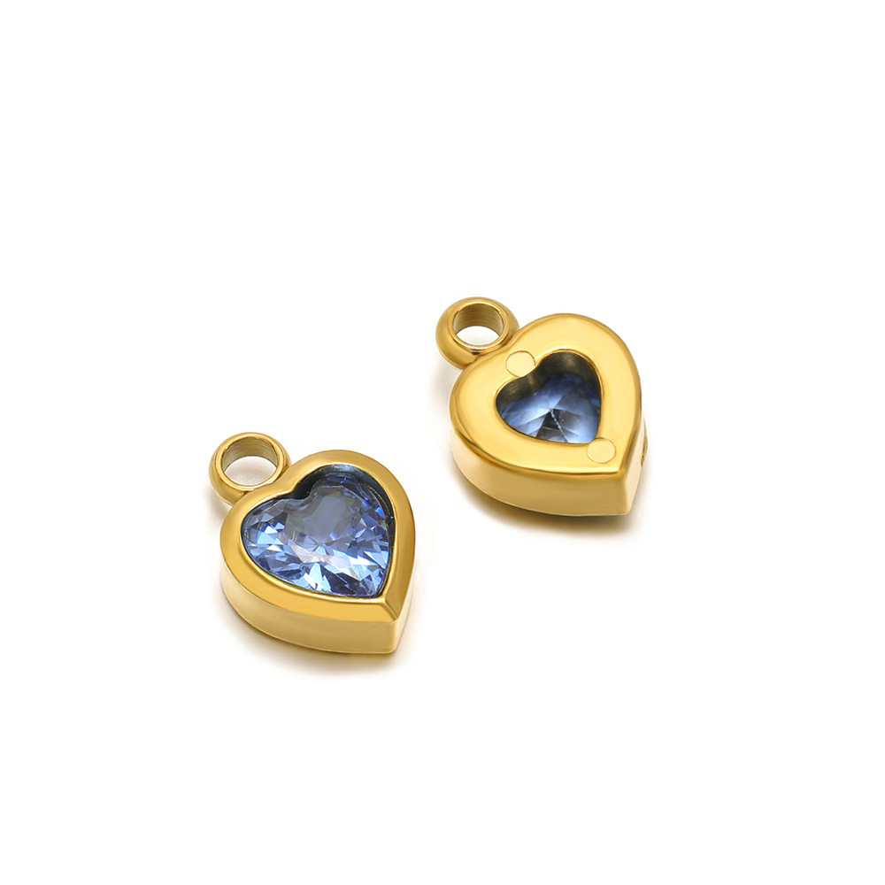 Gold single hole blue