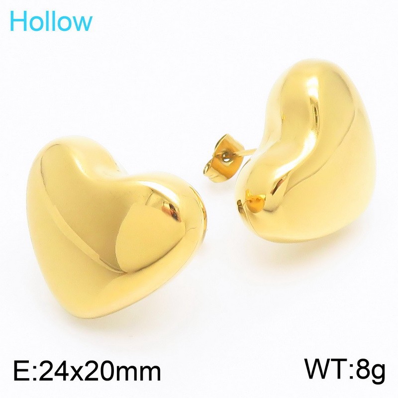 Gold earrings ke115679-kfc