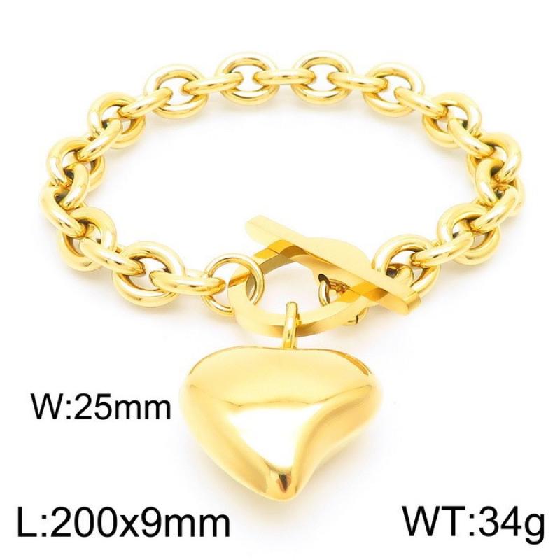 Gold bracelet KB163133-K