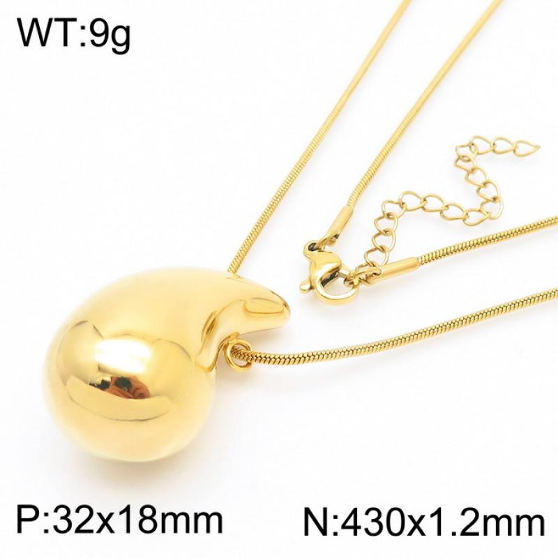 Gold Necklace KN282194-KFC