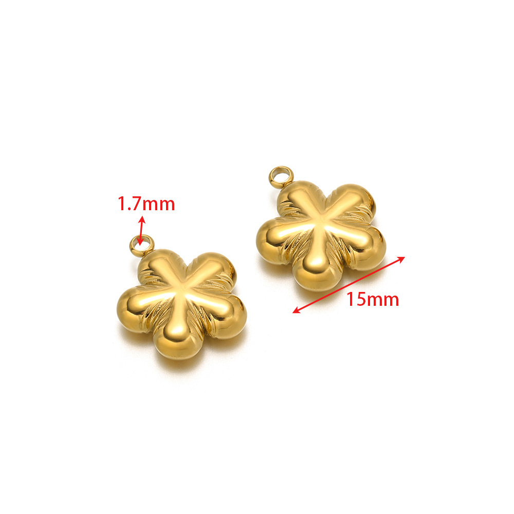 15mm wide hydraulic hexagonal inner 1.7mm single hole gold