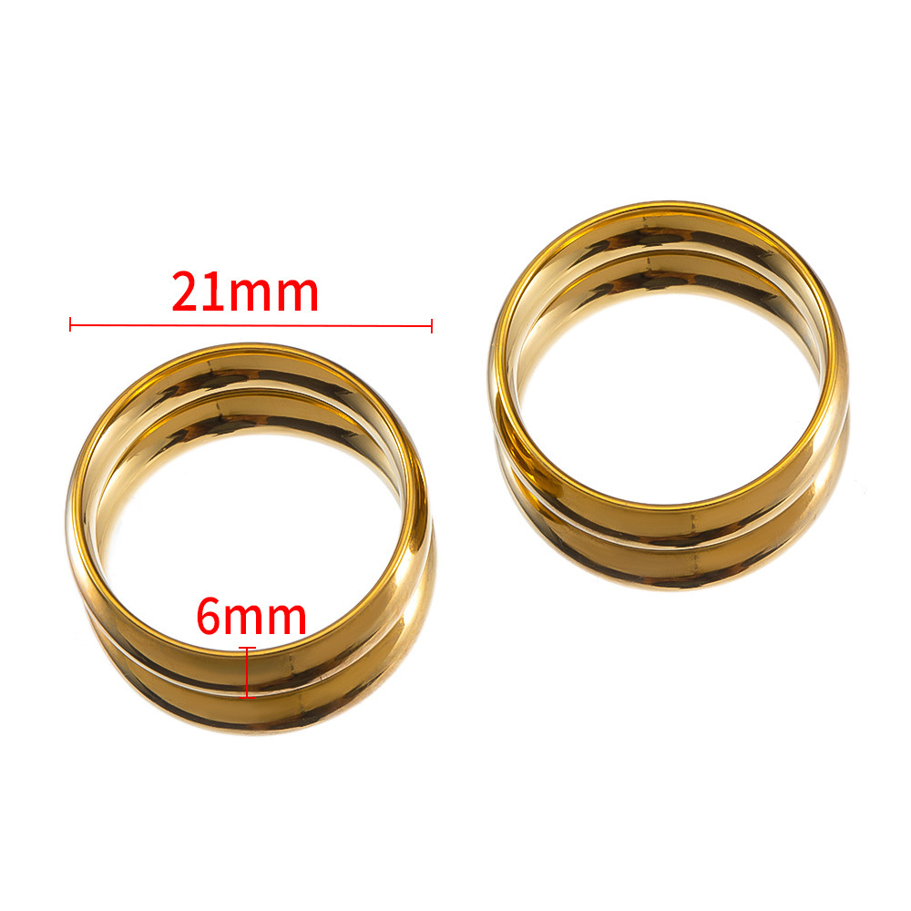 Width 6mm - gold