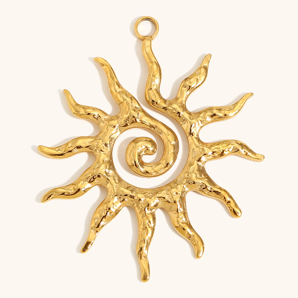 Sun pendant-gold