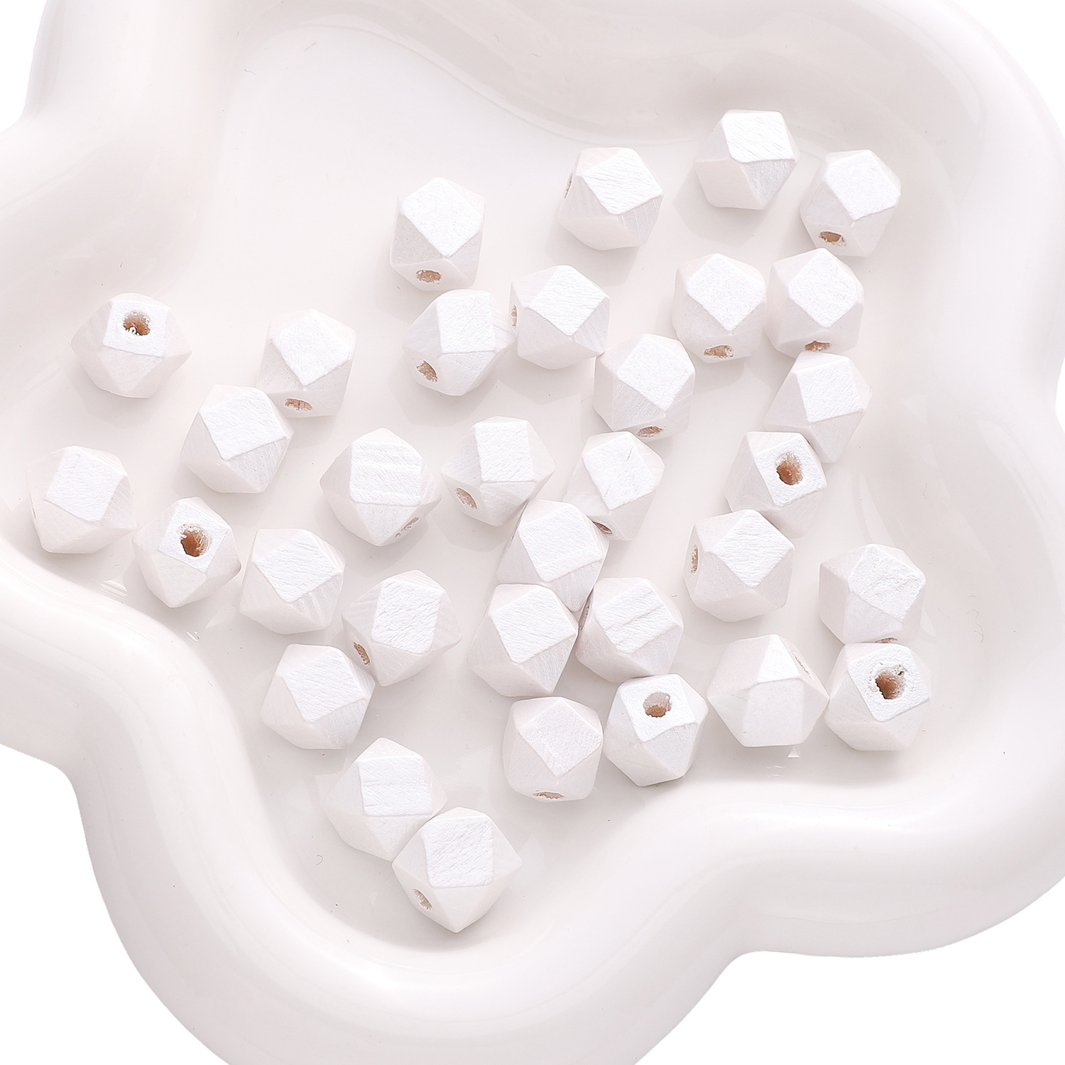 Pearlescent white 10mm 10 pieces/pack