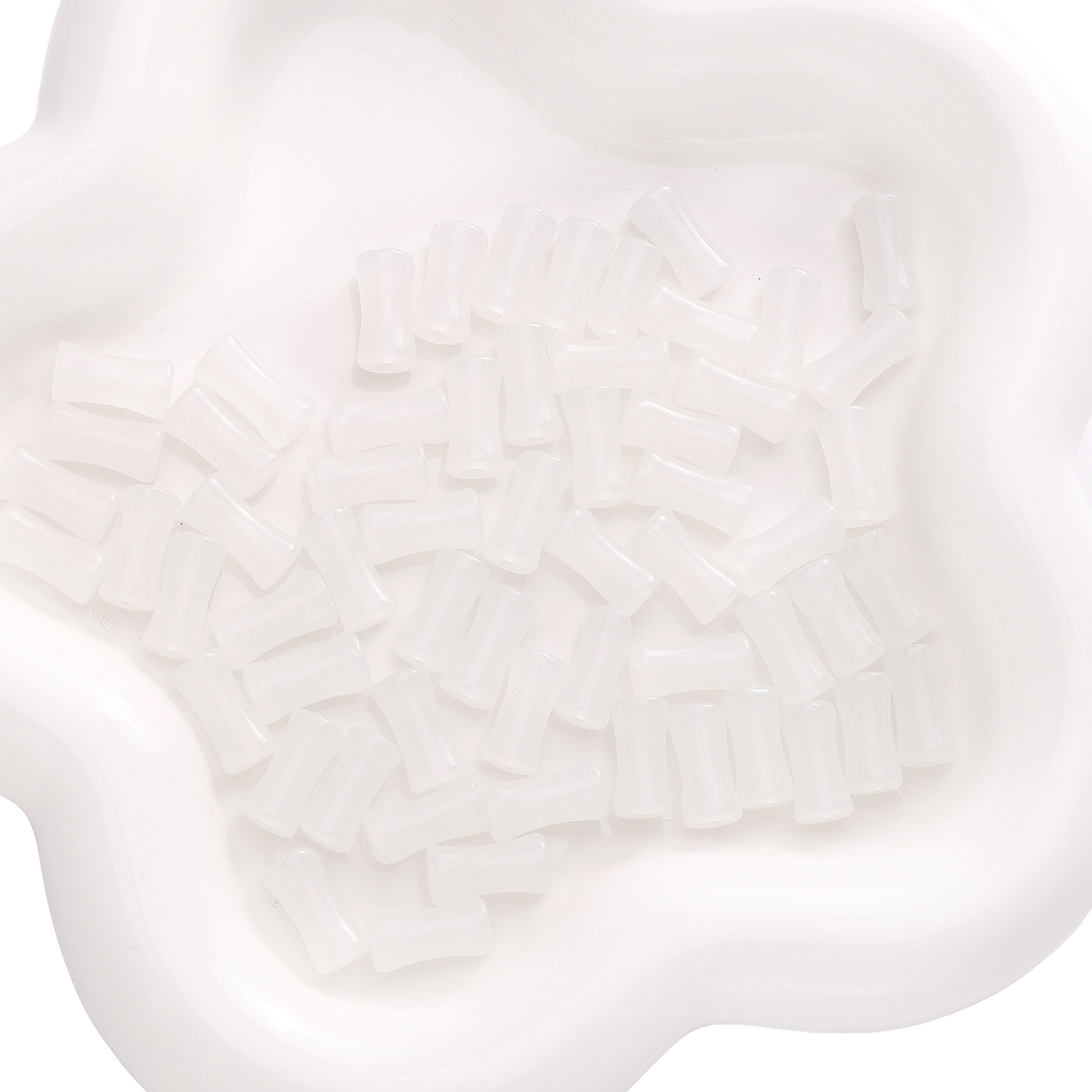 White 6x12mm 20 pieces/pack