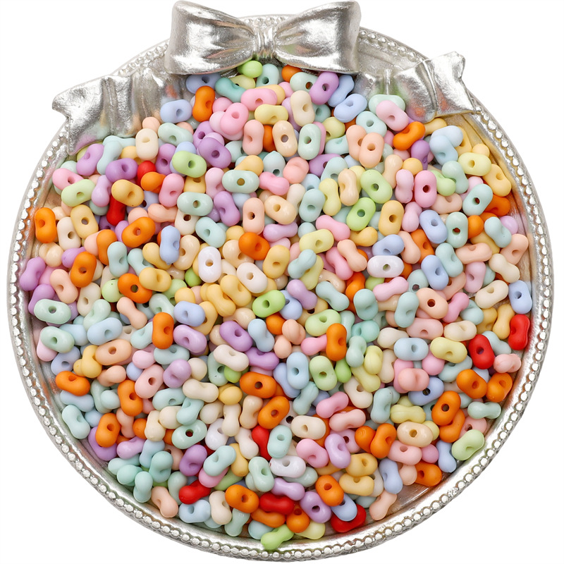 Frosted peanut beads