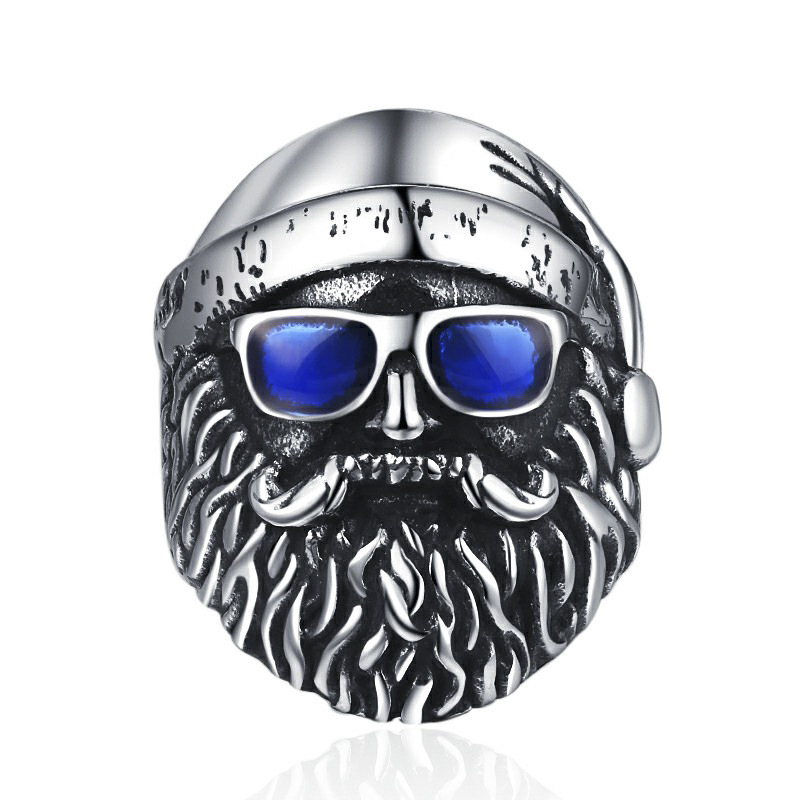 Titanium steel beard ring type a