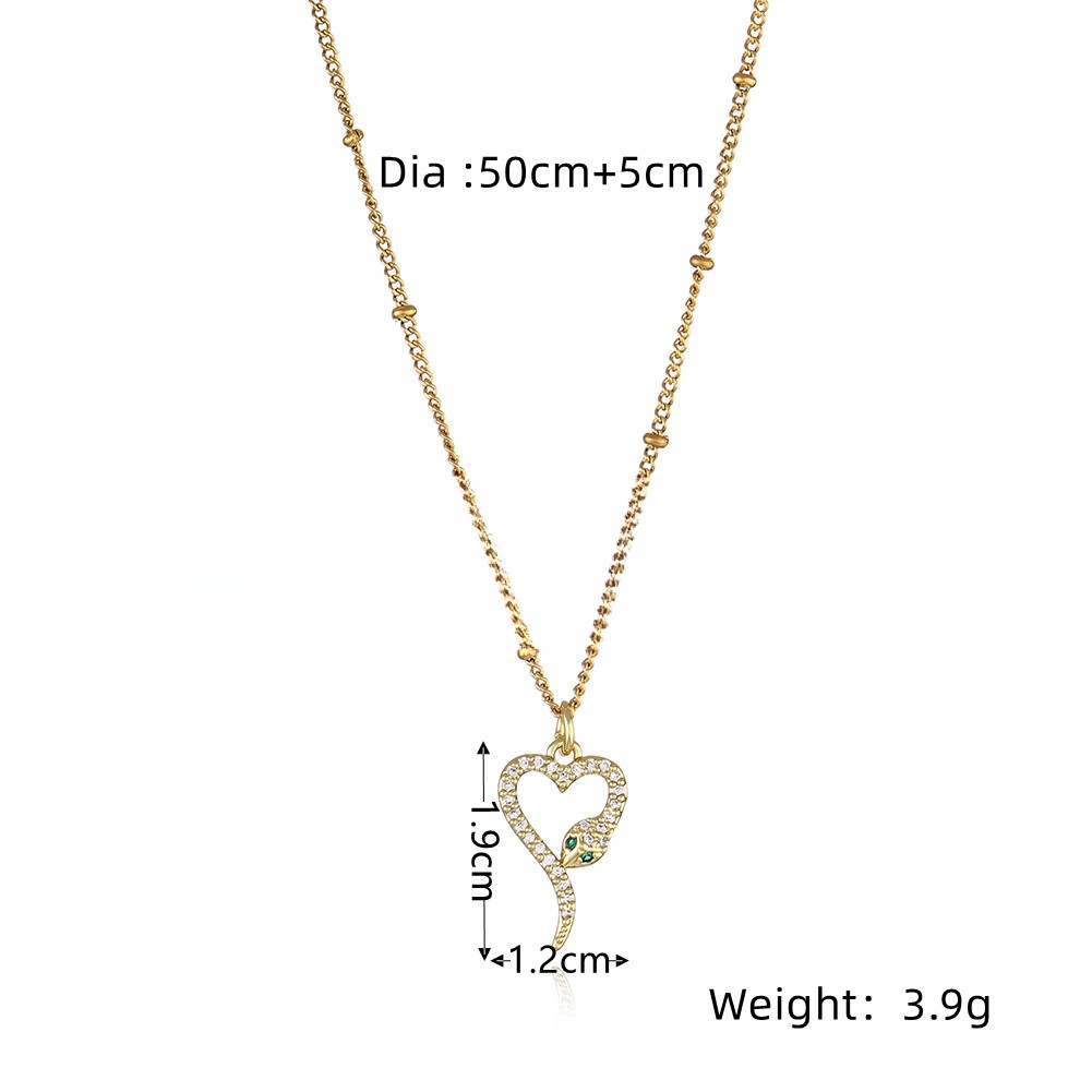 NE0391 love diamond snake