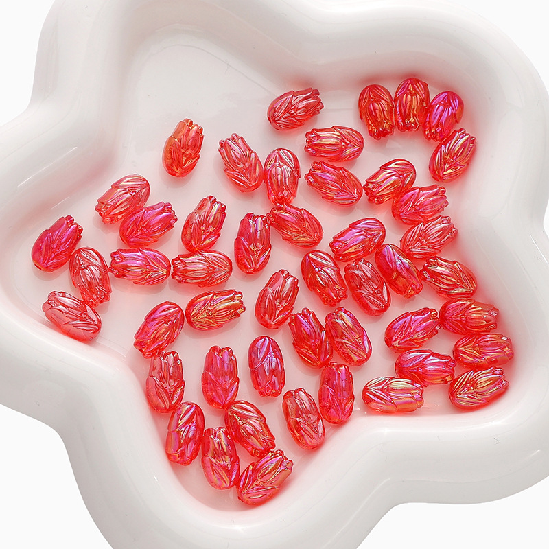 Red 8x13mm 10 pieces/pack