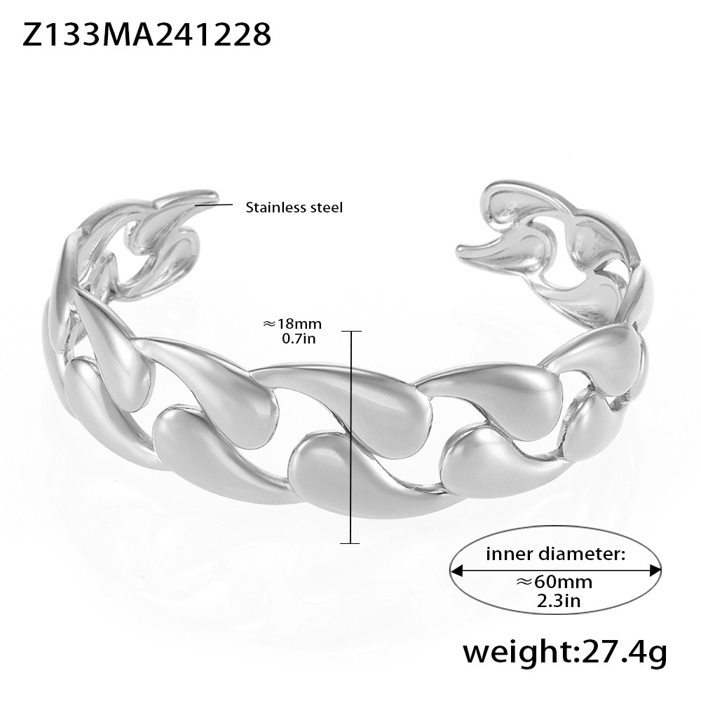 Z133-钢色手镯