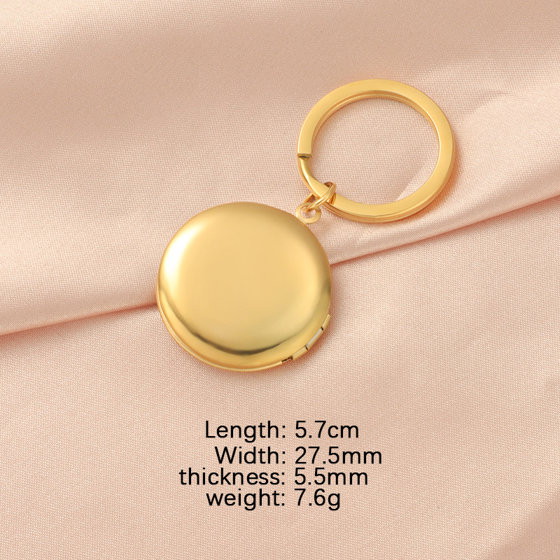 Round glossy gold (mp252)