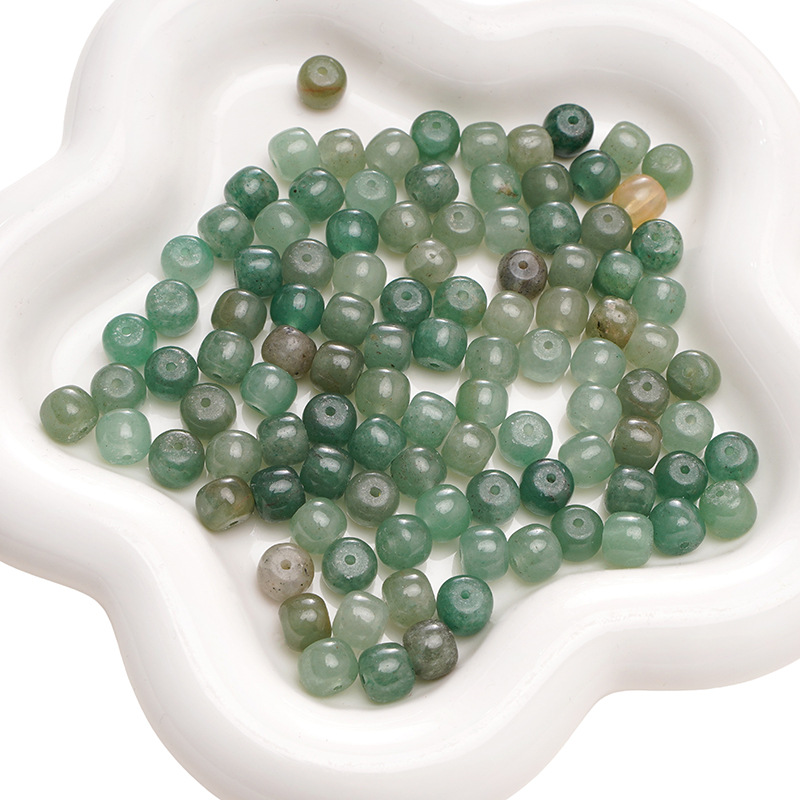 Green aventurine 8x7mm 5 pieces/pack