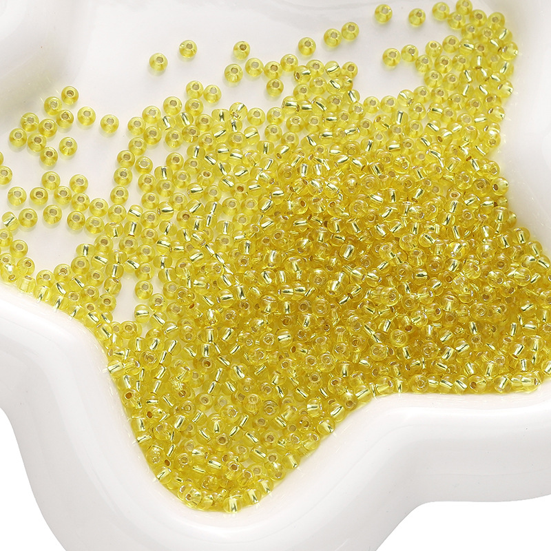 Yellow 3mm 10g/pack about 300 pieces