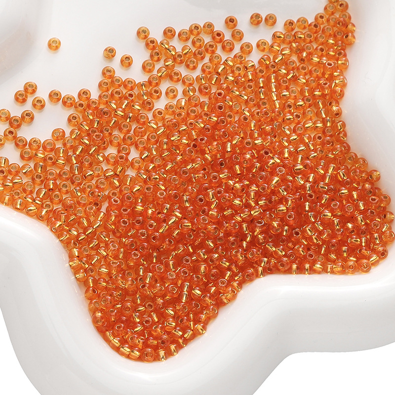 Orange 3mm 10g/pack about 300 pieces