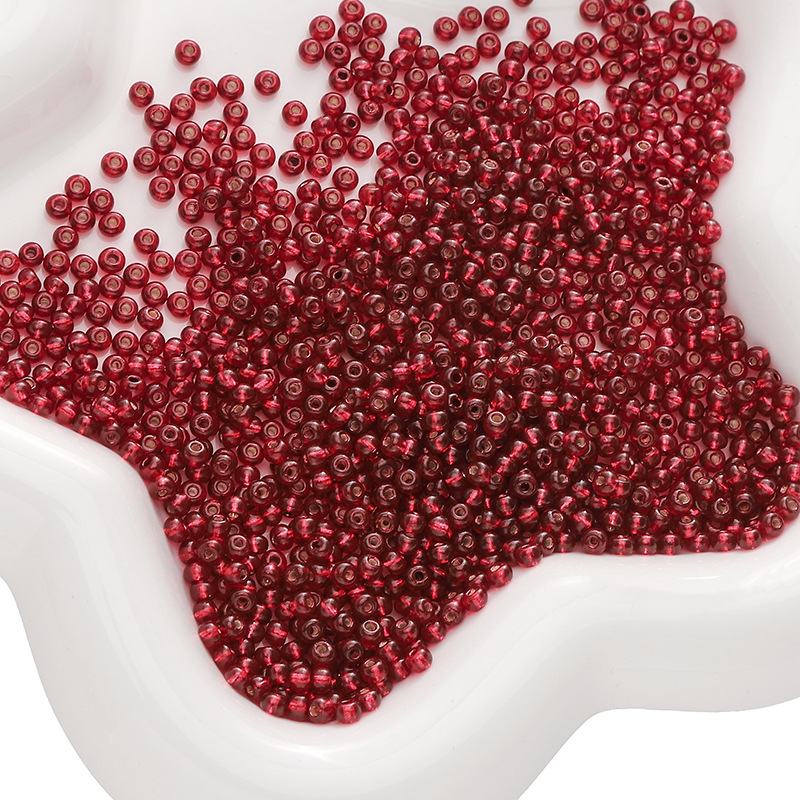 Crimson 3mm 10g/pack about 300 pieces