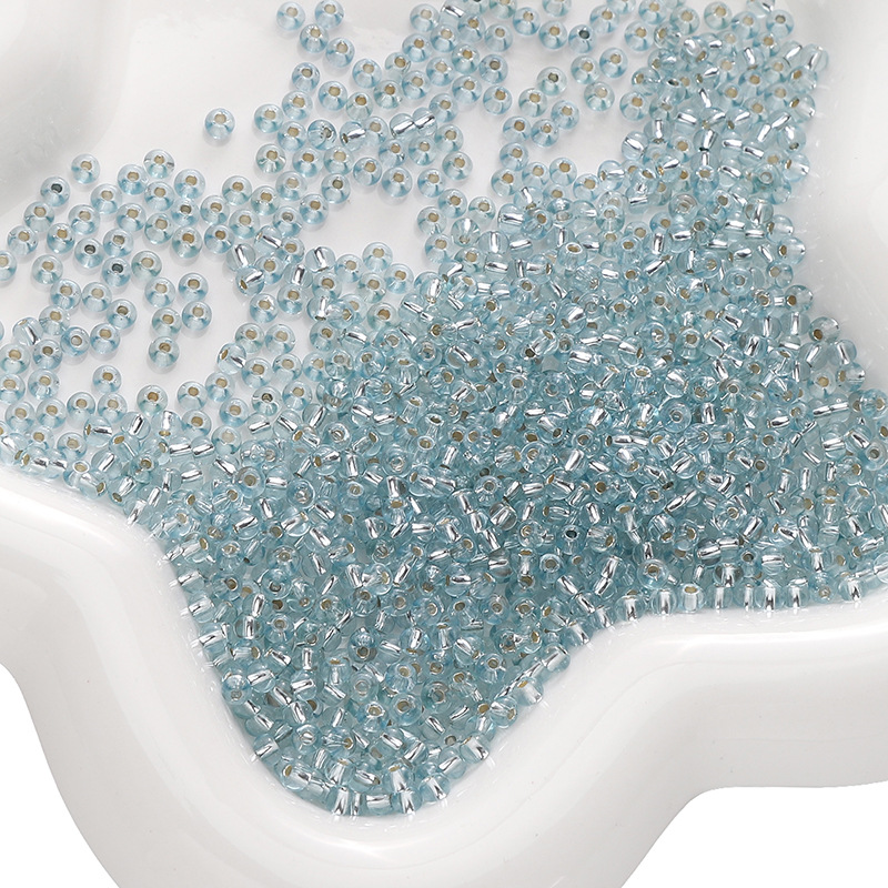 Sky blue 3mm 10g/pack about 300 pieces