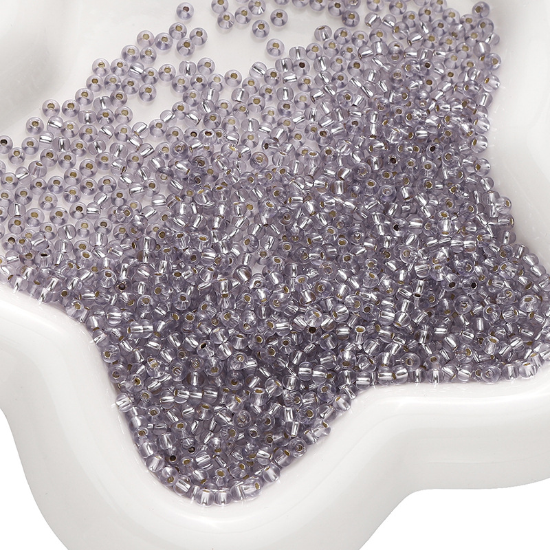 Light purple 3mm 10g/pack about 300 pieces