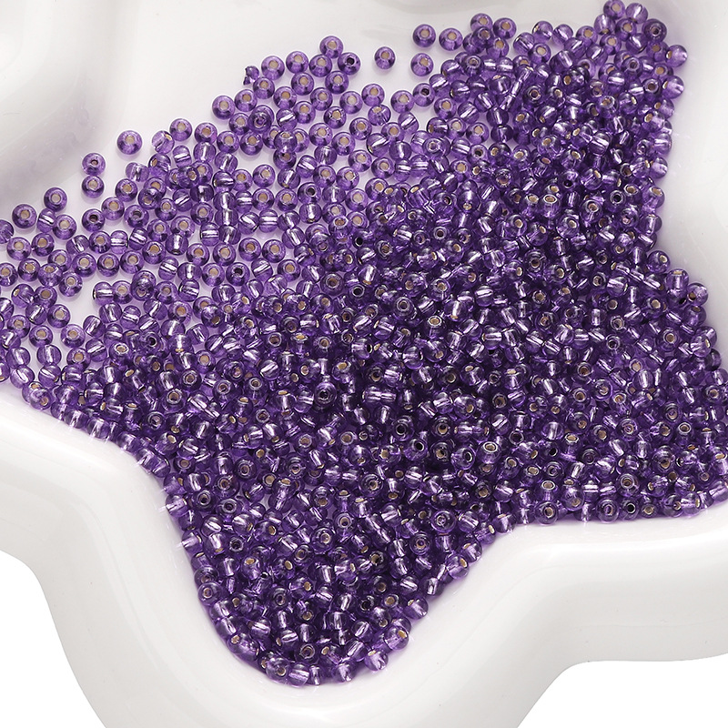 Lilac 3mm 10g/pack about 300 pieces