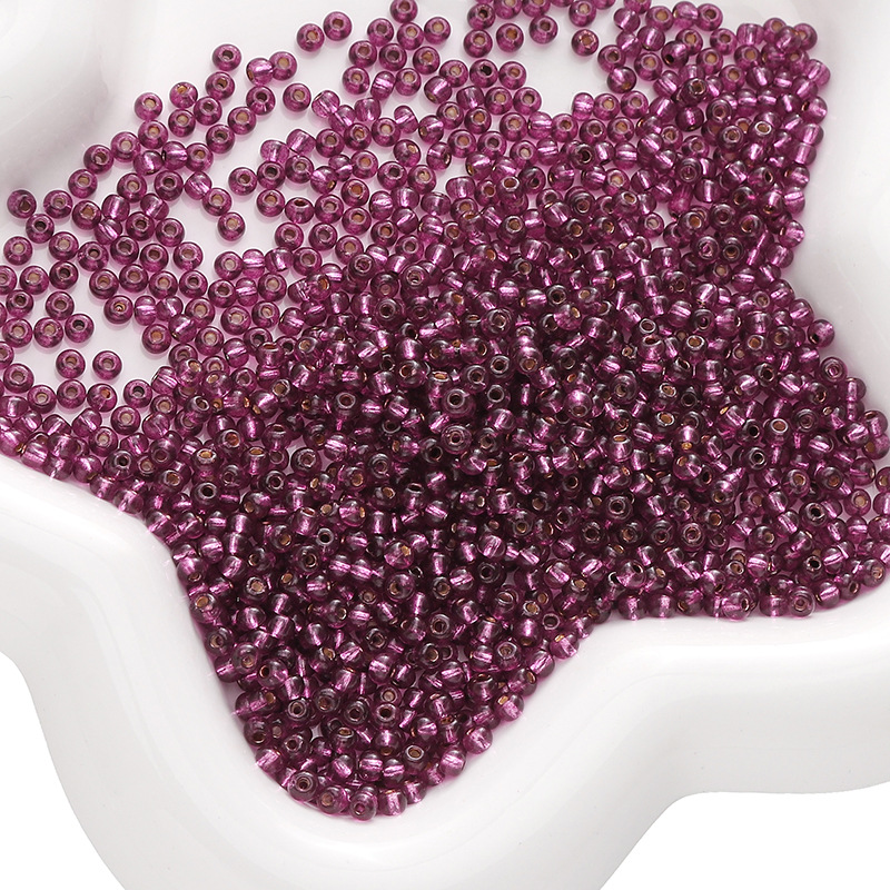 Grape purple 3mm 10g/pack about 300 pieces