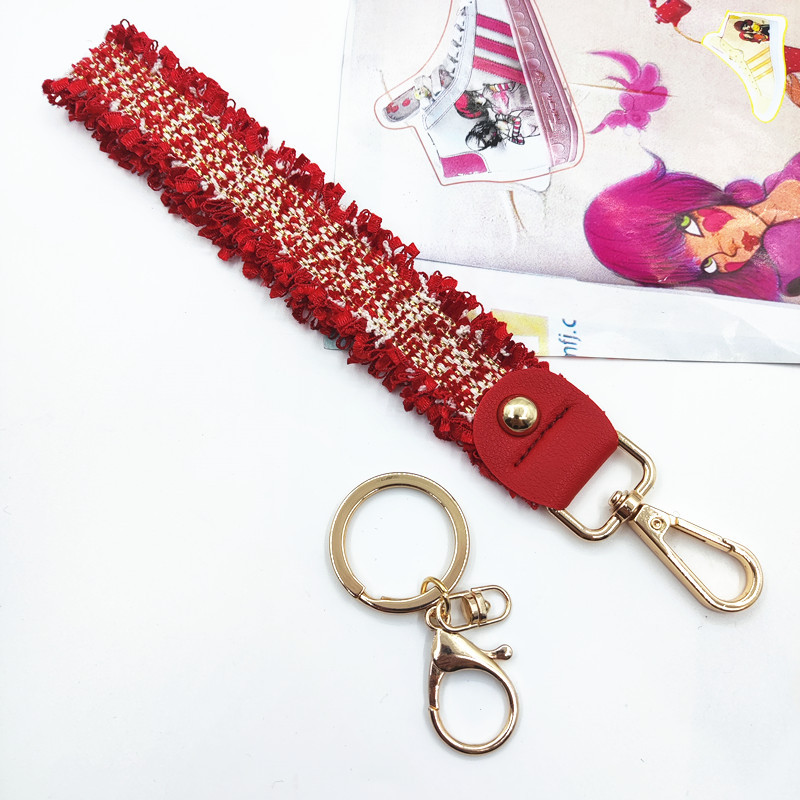 Red key ring