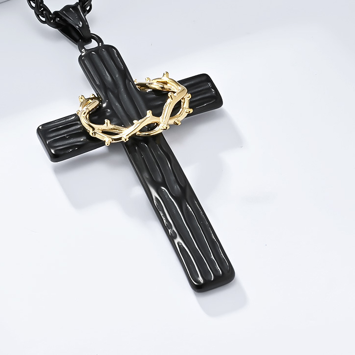 Black single pendant