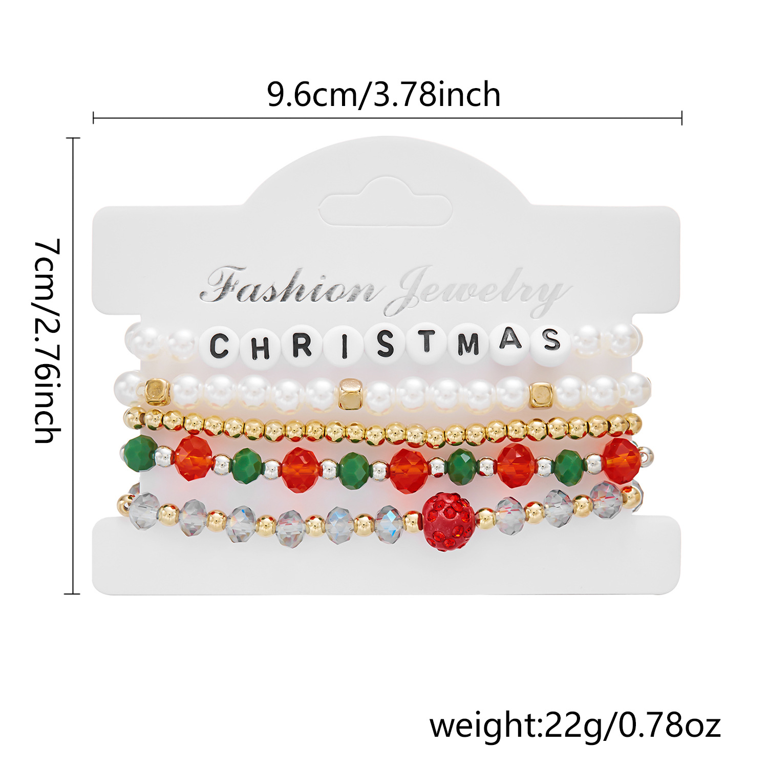 Christmas bracelet set 10