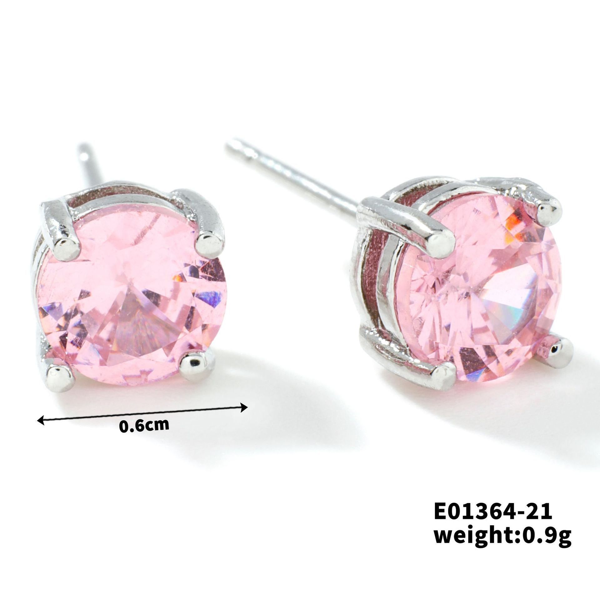 White k-pink diamond 6.0